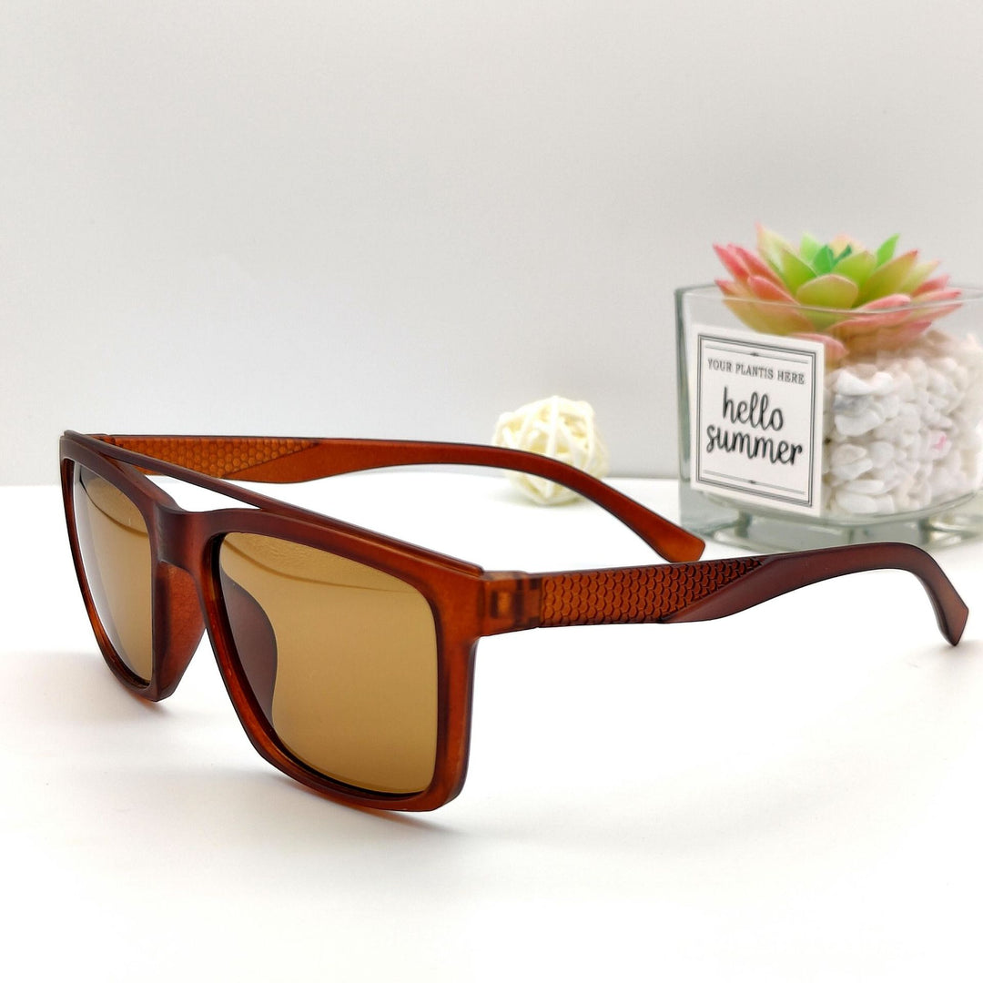 Men's trendy sunglasses with ergonomic frame and polarized lenses Stornfield