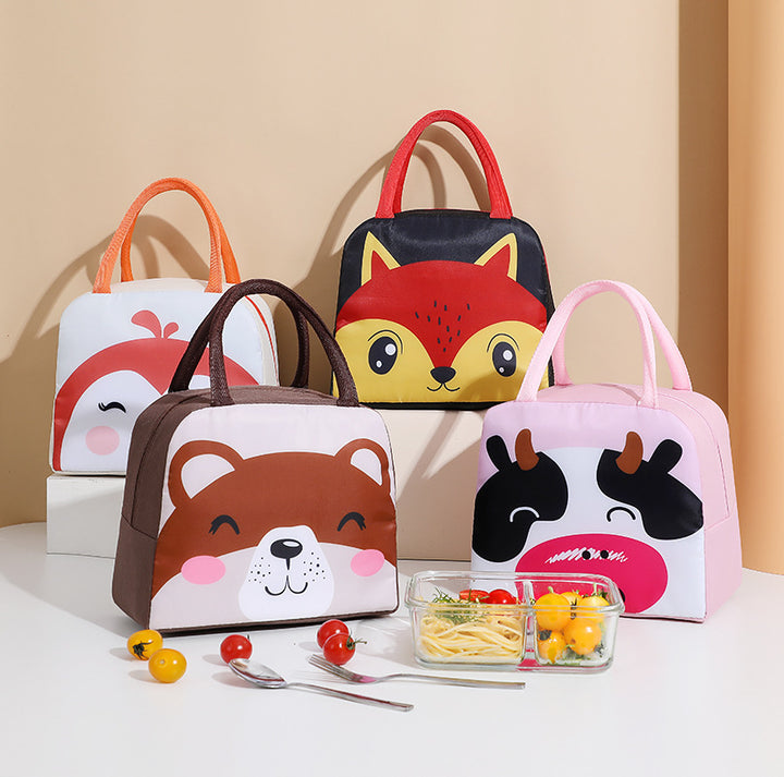 Fun Fox-Themed Insulated Lunch Bag Stornfield