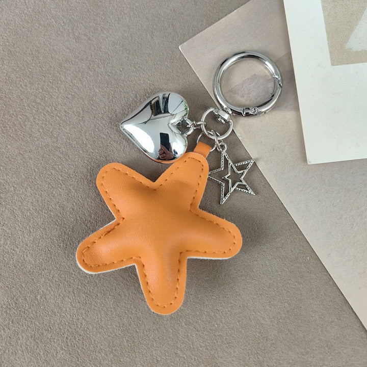 Keychain with star and heart design Stornfield