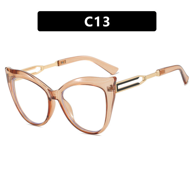 Ladies cat-eye glasses with elegant metal frame Stornfield