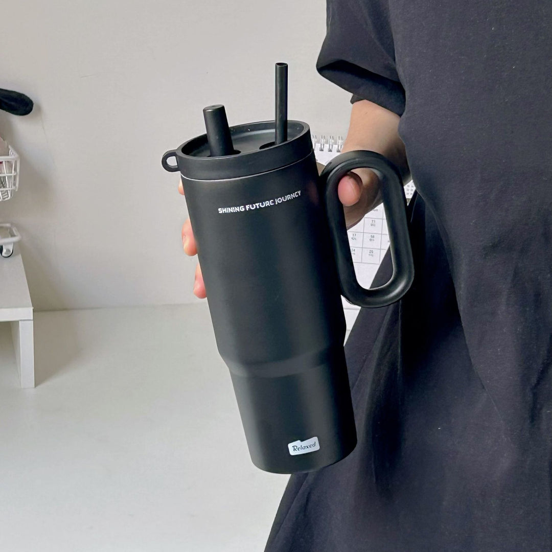 Women's thermos cup with practical double drinking system Stornfield