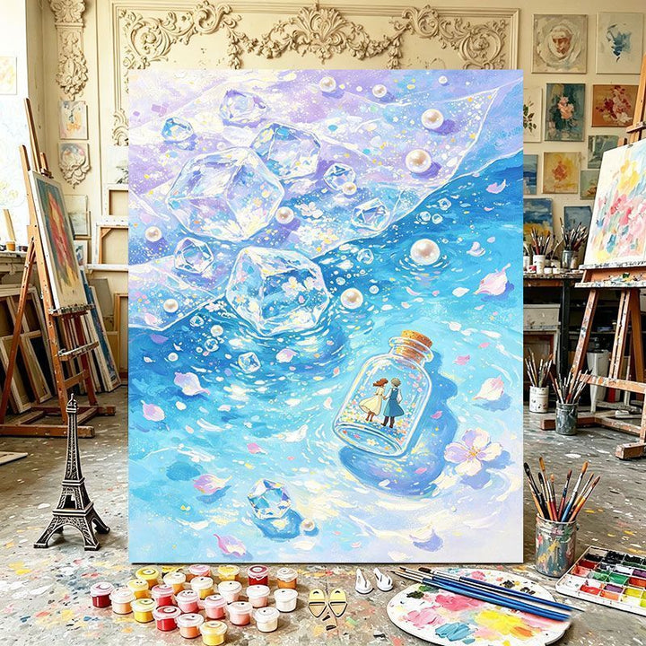 Magical Bottle Canvas Art Print Stornfield