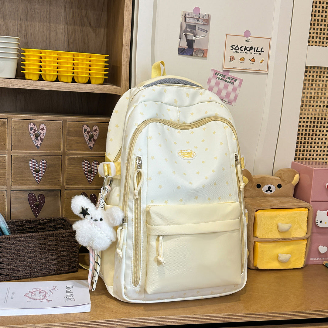 Creative Star-Printed Casual Backpack Stornfield
