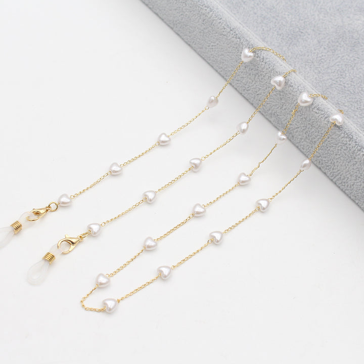 Pearl-Accented Eyewear Chain Stornfield