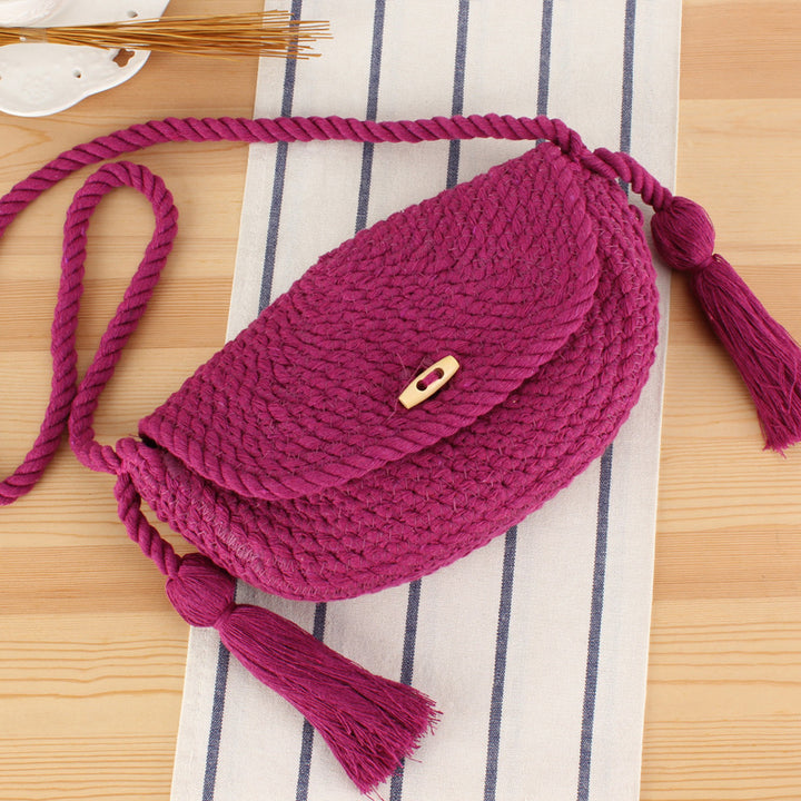 Handbag with stylish tassels Stornfield