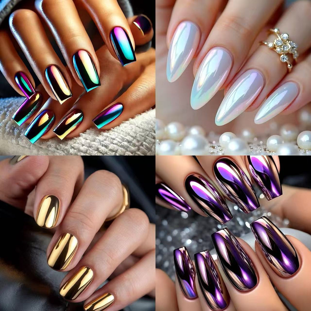 Shiny artificial nails Stornfield