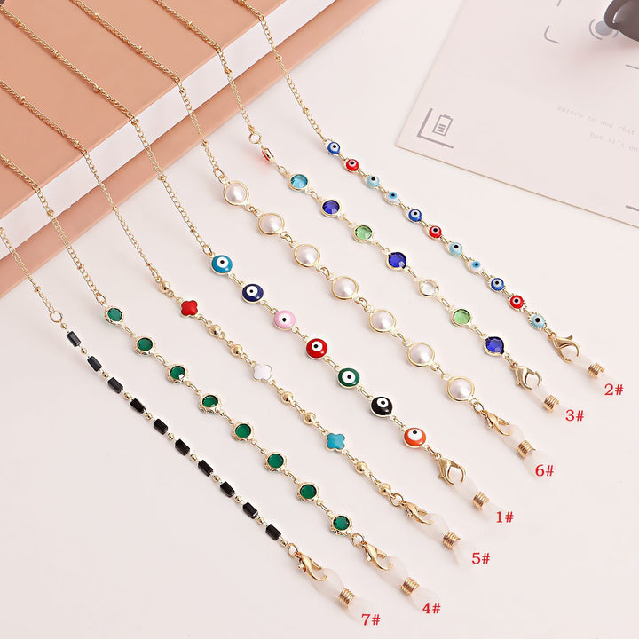 Stylish Sunglasses with Decorative Chain Stornfield