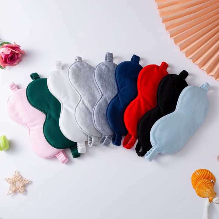 Unisex nan ergonomic sleep mask with soft cotton lining and adjustable elastic band Stornfield