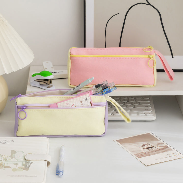 Durable Double-Zippered Pencil Pouch Stornfield