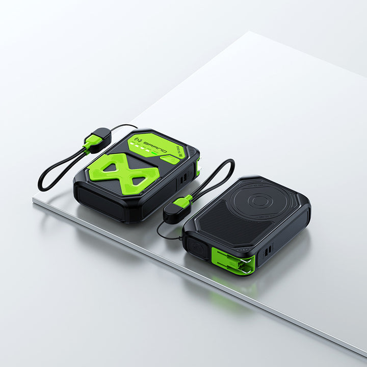 Multifunctional power bank with integrated charging technology and smart design Stornfield