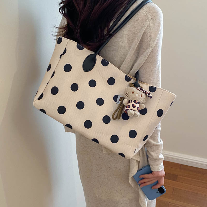 Polka Dot Tote Bag