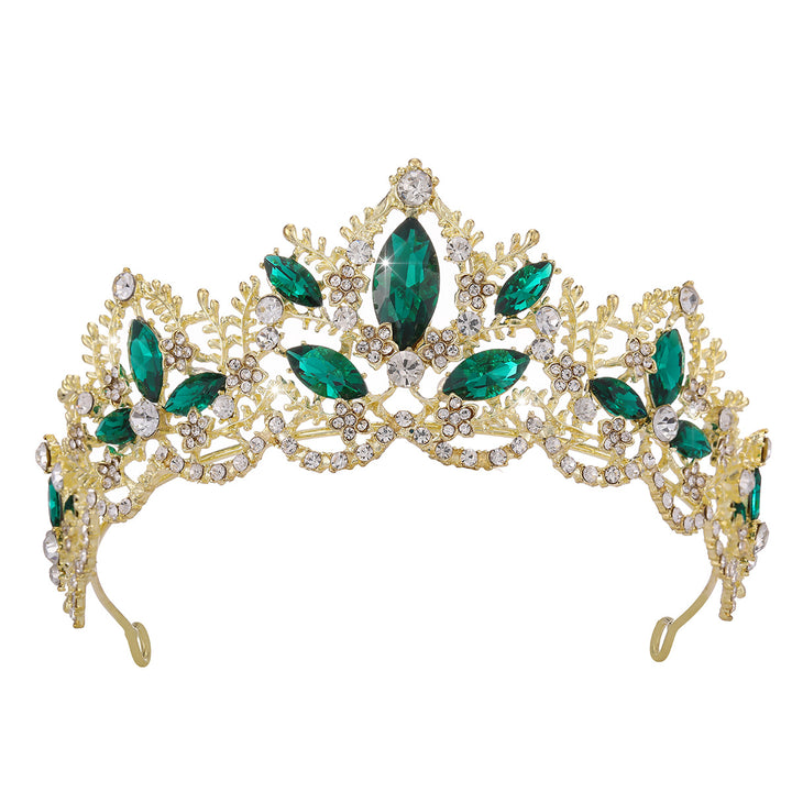 Ladies Glamorous Tiara with Sparkling Crystal Decorations Stornfield