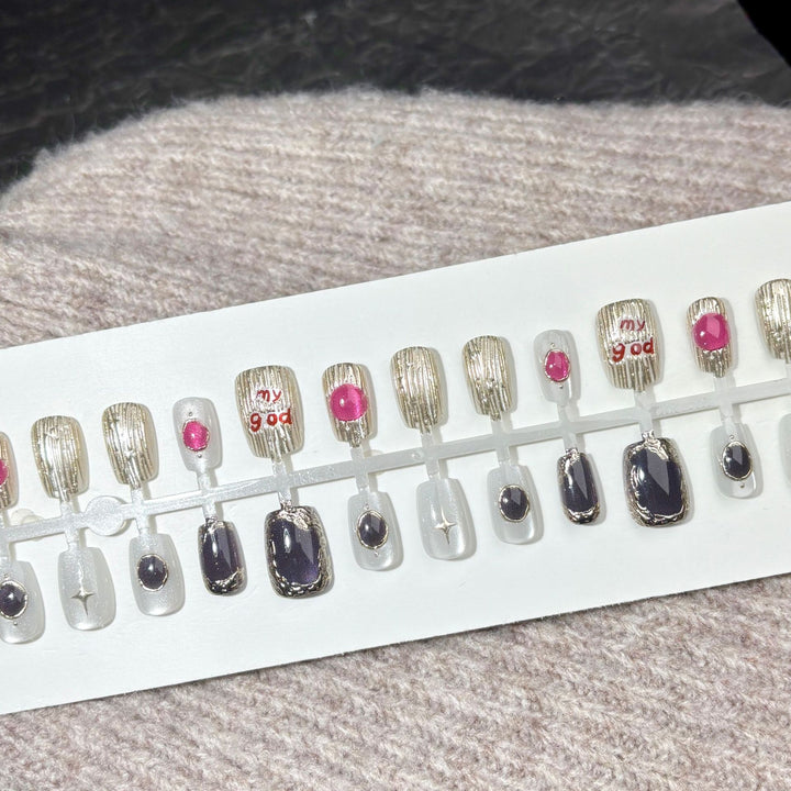 Elegant Ombre Art Press-On Nails