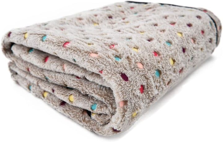 Ladies Cozy Microfiber Blanket with Playful Pattern Stornfield