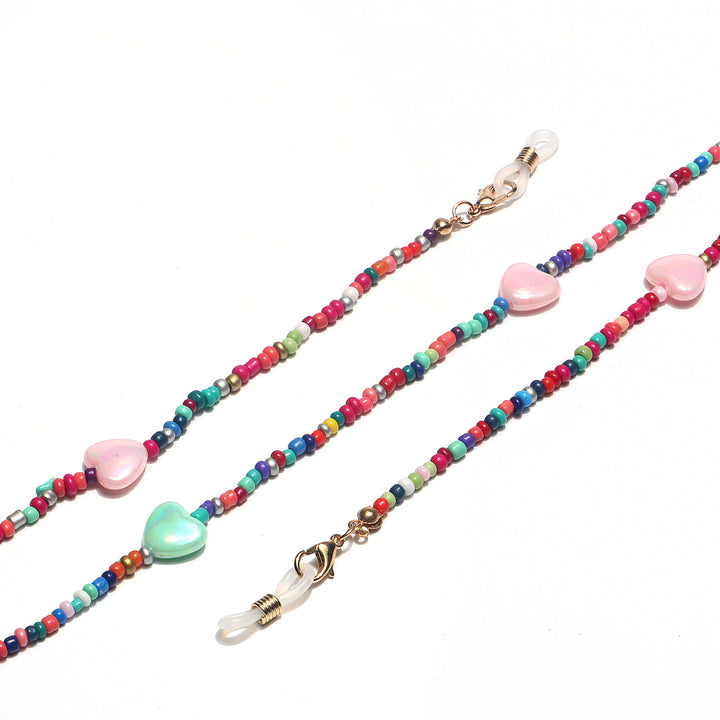 Colorful Floral Beaded Eyewear Holder Stornfield