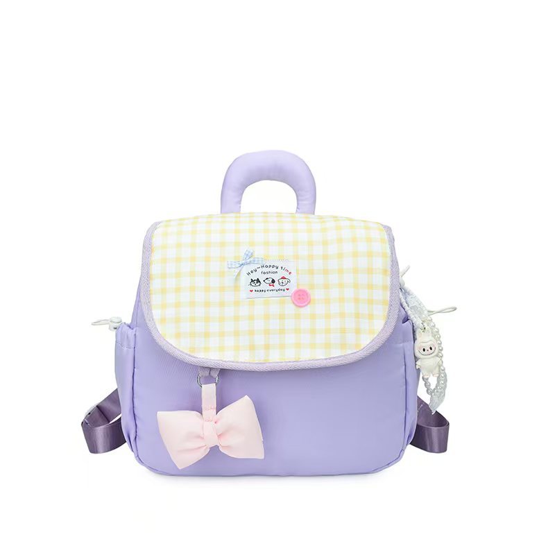 Heart-Patterned Mini Backpack Stornfield