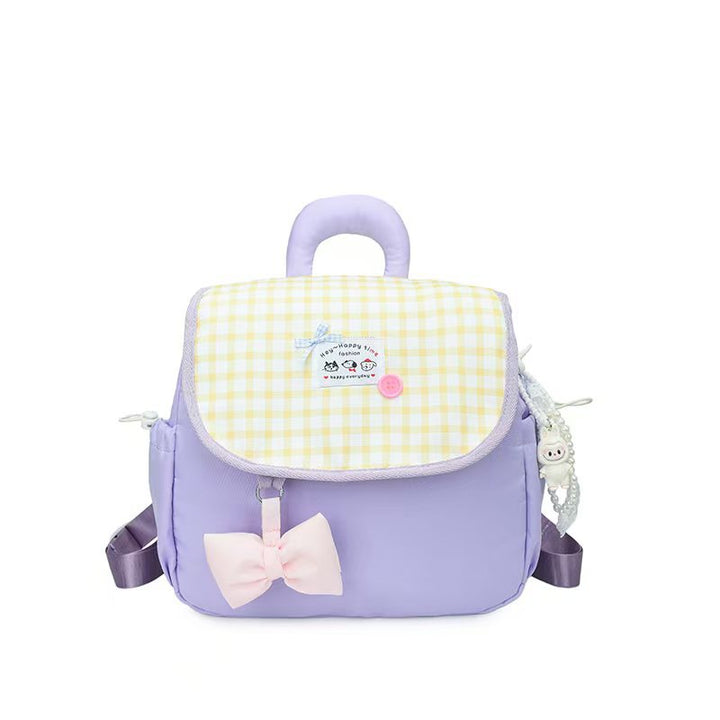 Heart-Patterned Mini Backpack Stornfield