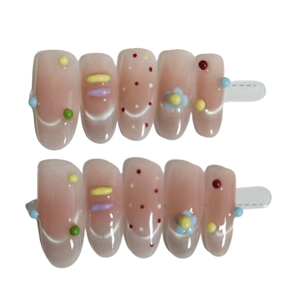 Premium Press-On Nail Set Stornfield