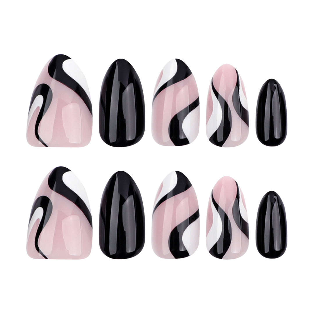 Artificial press-on nails with unique design Stornfield