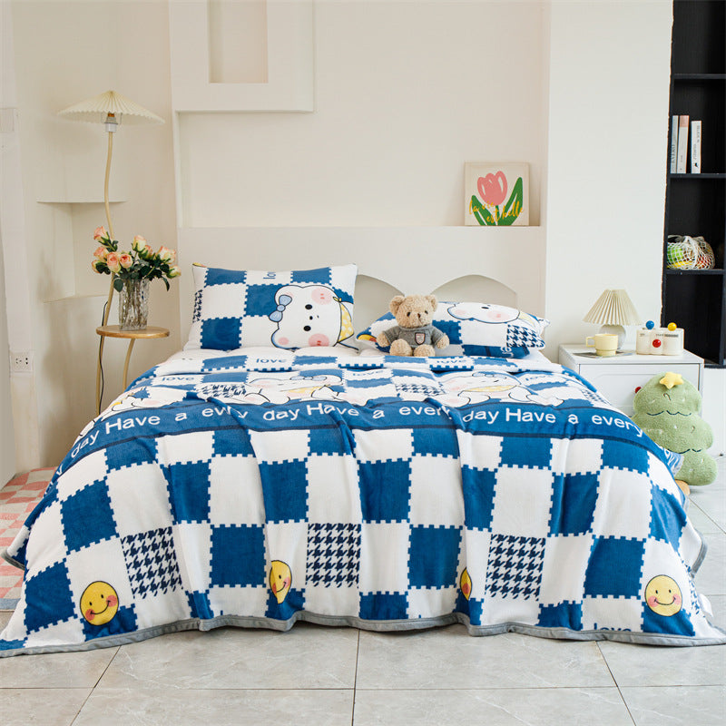 Women Patterned Blanket made of Soft Cotton Stornfield