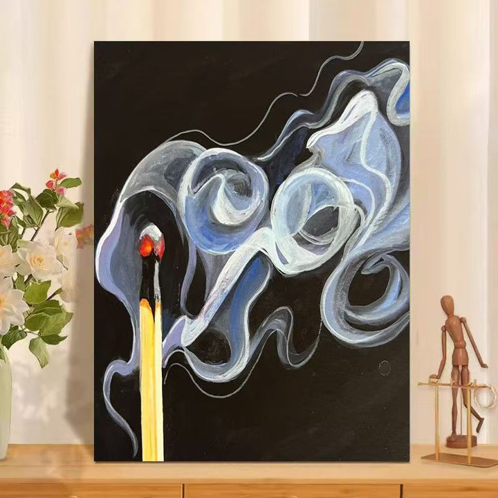 Abstract Smoke Art Print Stornfield