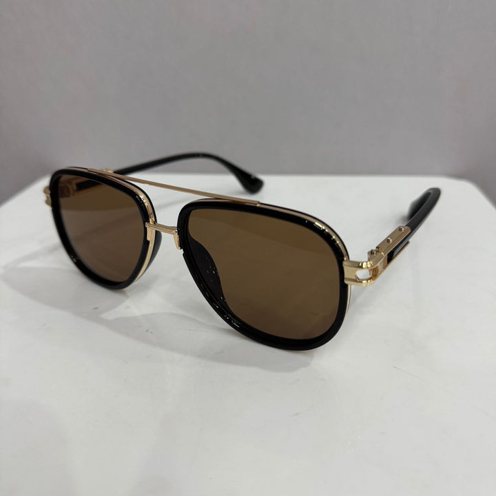 Vintage-Inspired Bold Geometric Sunglasses Stornfield