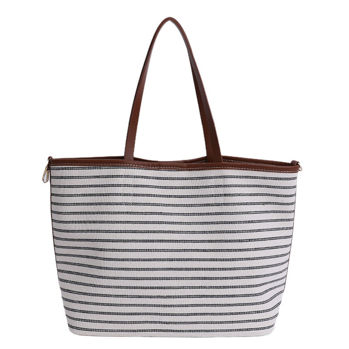 Reusable Striped Beach Tote Stornfield