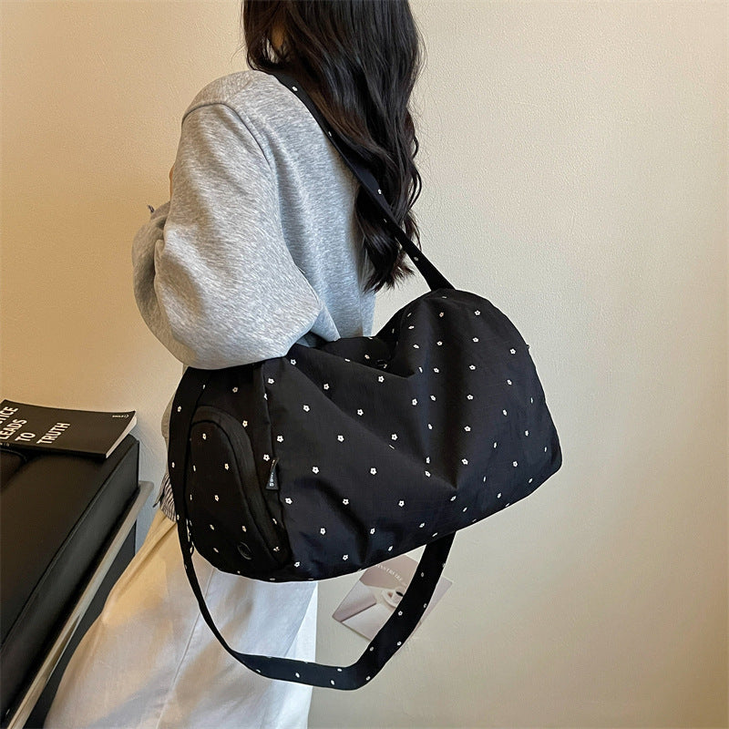 Floral Print Sports Duffle Bag Stornfield