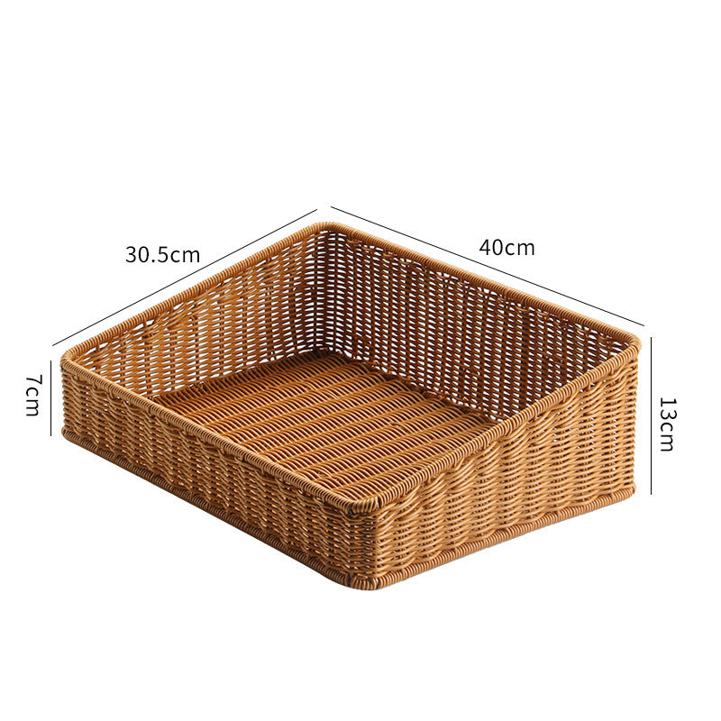 Elegant Woven Storage Tray Stornfield