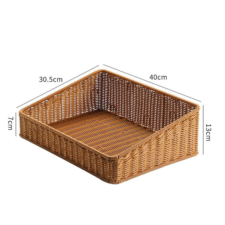 Elegant Woven Storage Tray Stornfield
