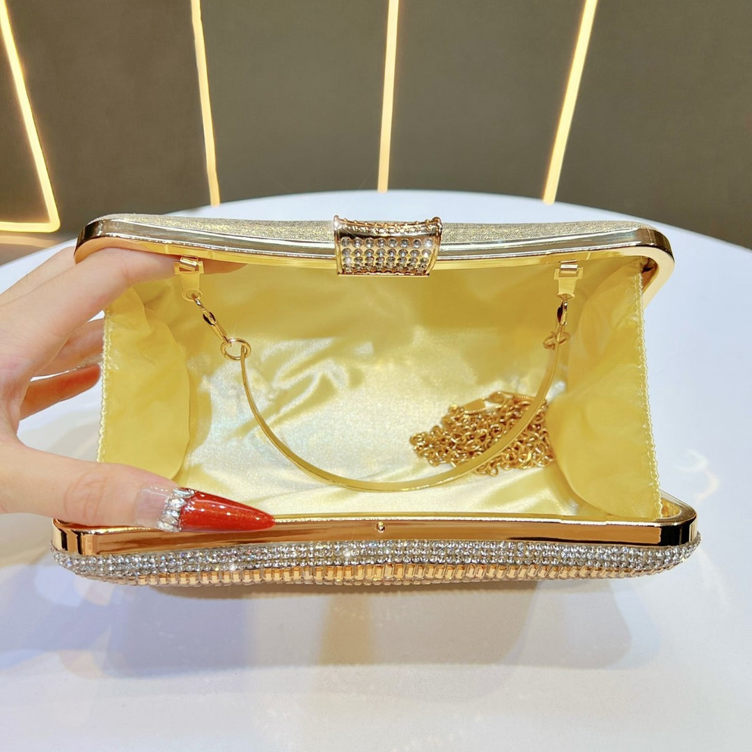 Decorative Crystal Clutch