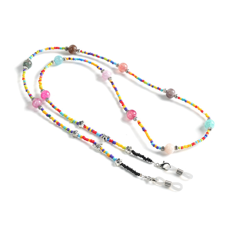 Colorful Handcrafted Beaded Eyewear Chain Stornfield