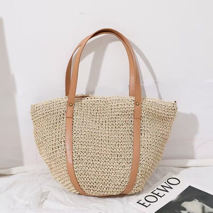 Large Braided Tote Bag with Adjustable Straps Stornfield