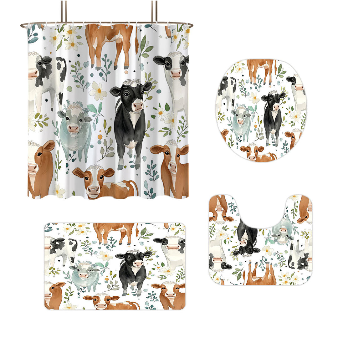 Cartoon Lamb-Themed Bathroom Décor Set Stornfield