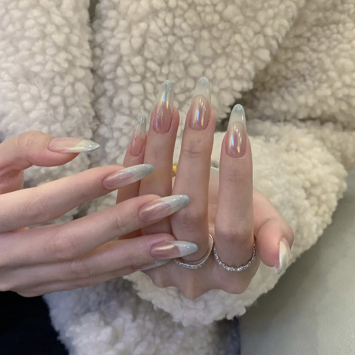 Artistic Long Stiletto Press-On Nails