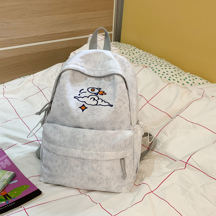 Everyday backpack with unique embroidery design Stornfield