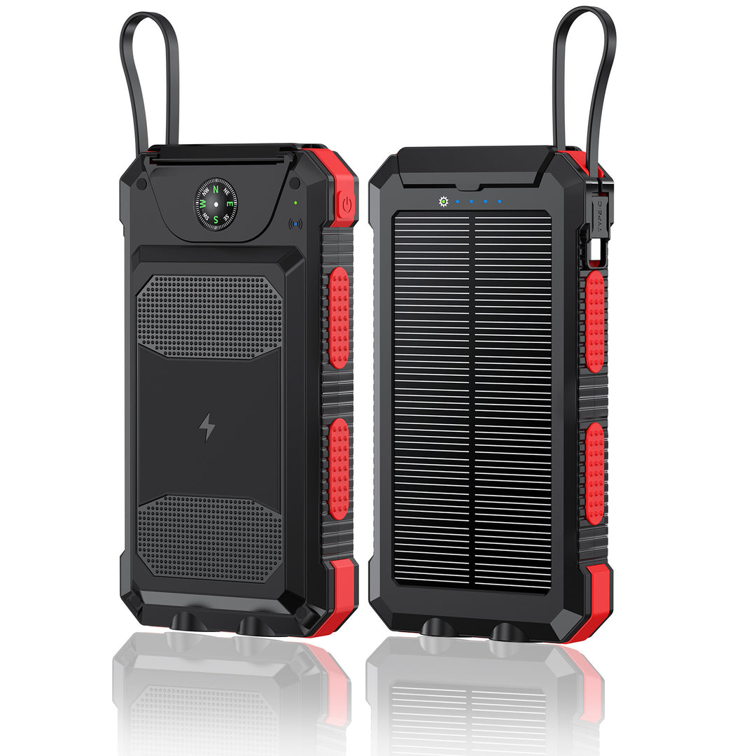 Solar-powered power bank with advanced protection technology Stornfield