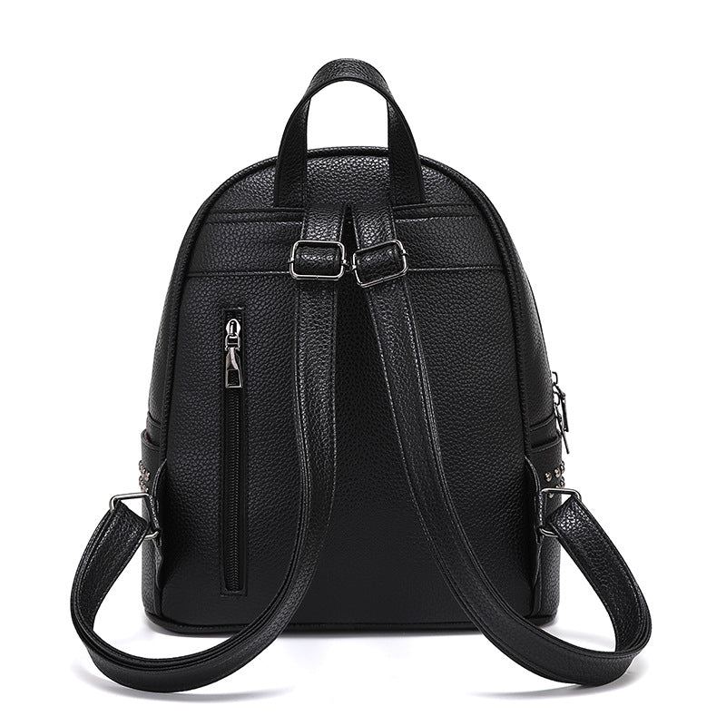 Studded Leather Backpack Stornfield
