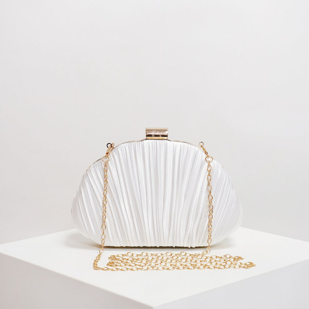 Pleated Evening Clutch