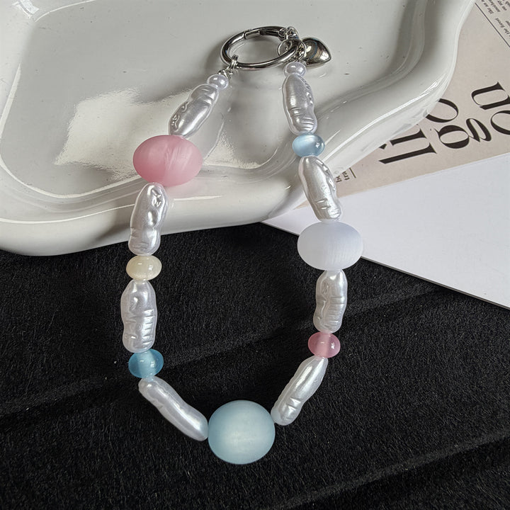 Elegant Beaded Charm Keychain Stornfield 1790134705