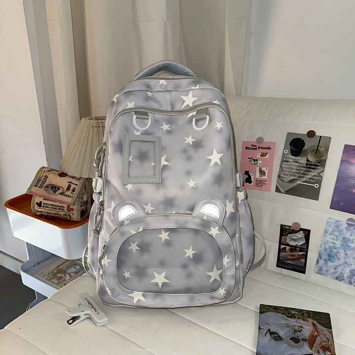 Backpack with Cute Applications and Thoughtful Storage Stornfield