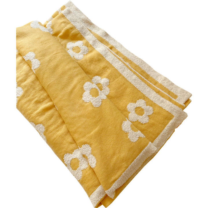 Unisex Cozy Blanket with Floral Design Stornfield