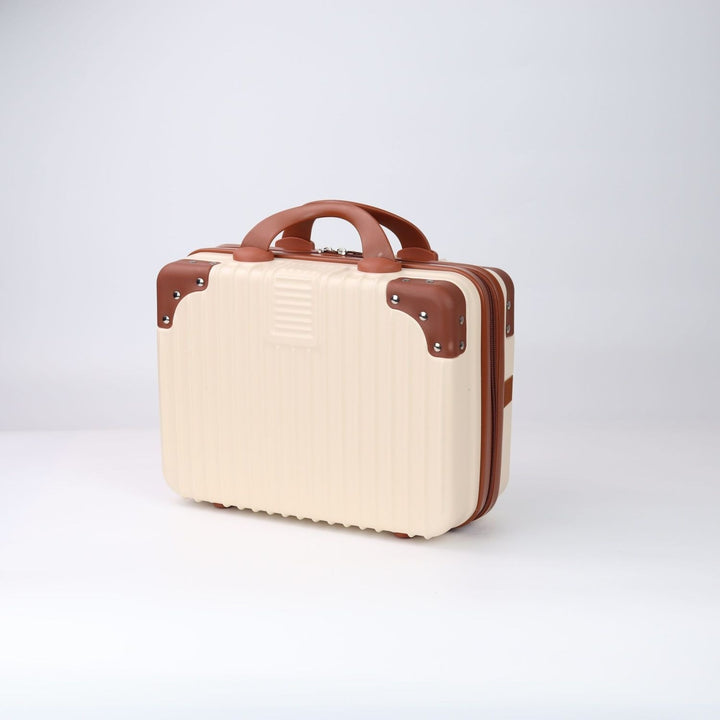 Hard-shell carry-on suitcase with secure lock and innovative design Stornfield