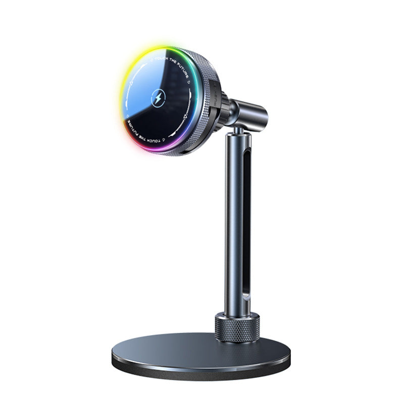 Unisex Premium Microphone Stand with RGB Lighting Stornfield