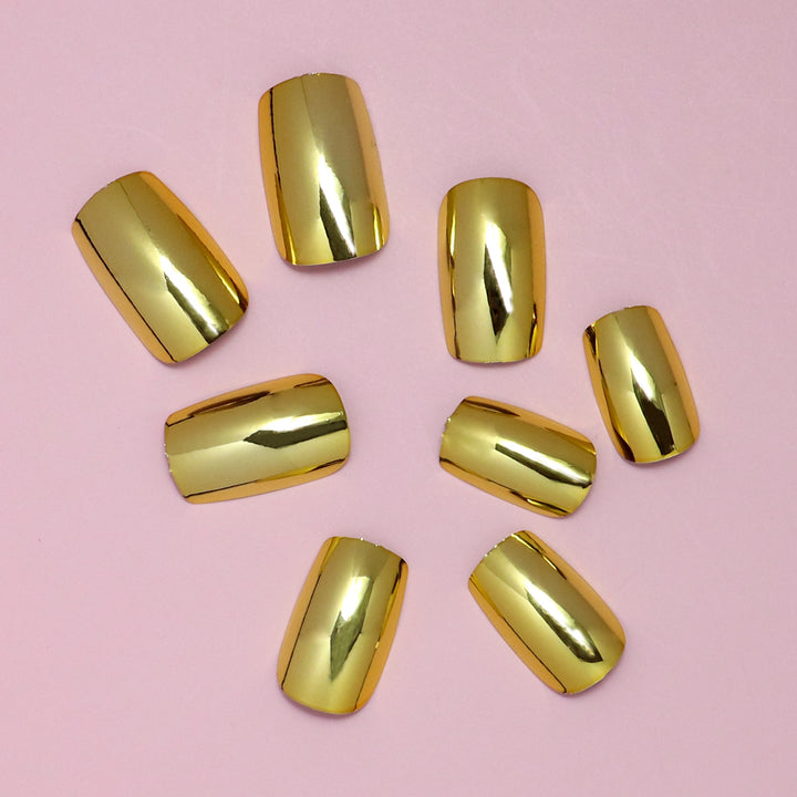 Glossy Press-On Nails Set Stornfield