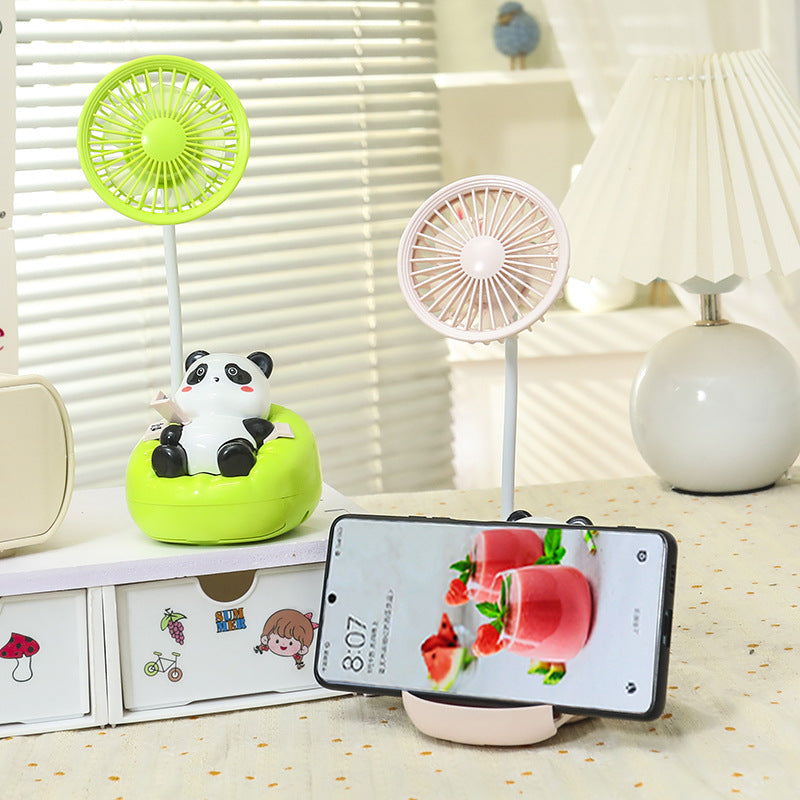 Ladies Portable Mini Fan in Cute Panda Design Stornfield