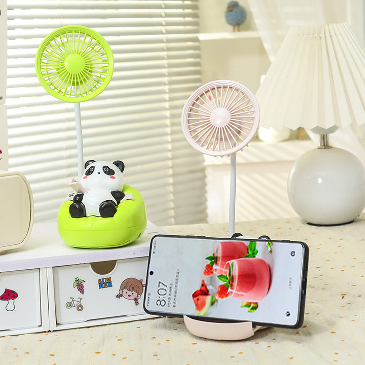 Ladies Portable Mini Fan in Cute Panda Design Stornfield