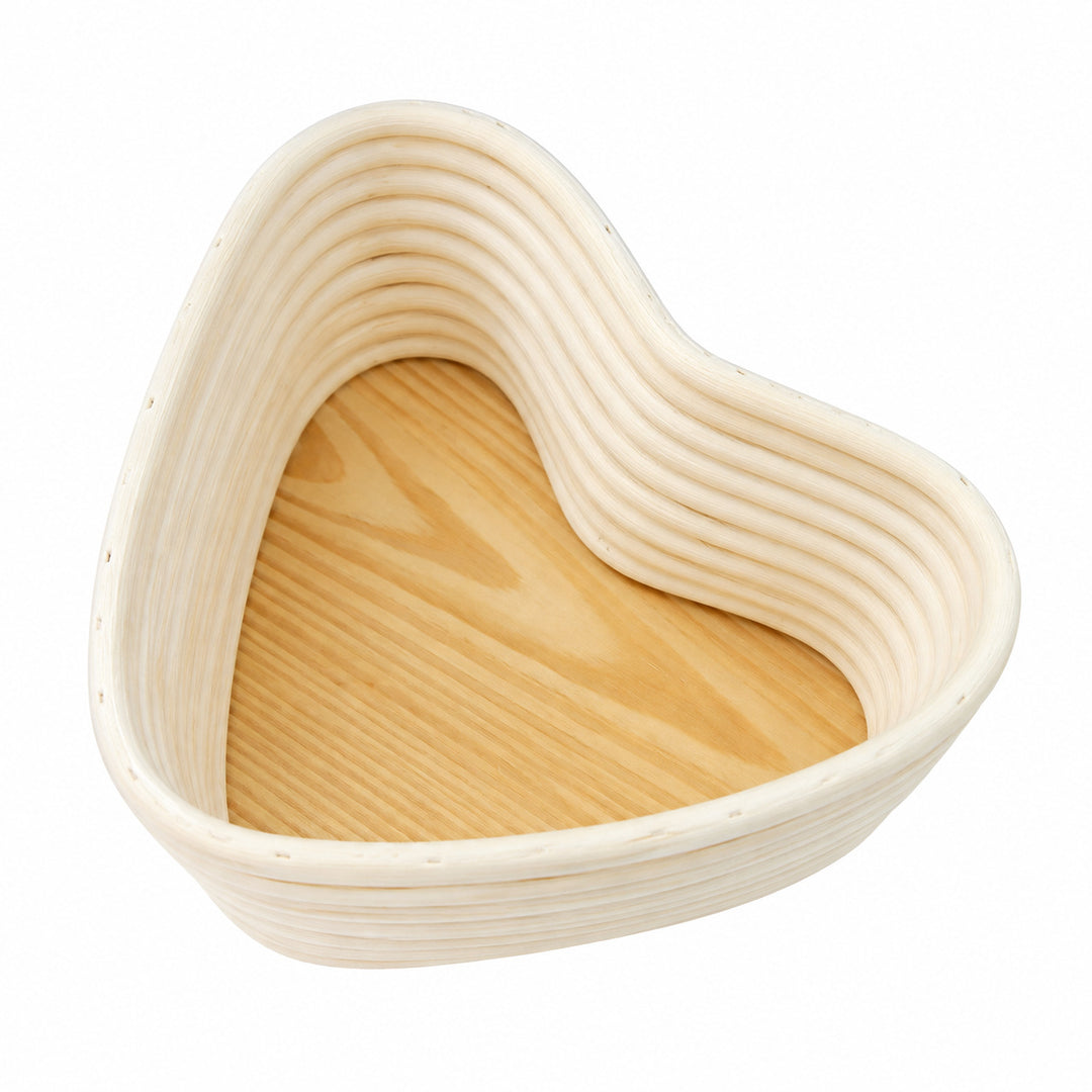 Artisan Heart-Shaped Woven Storage Basket Stornfield