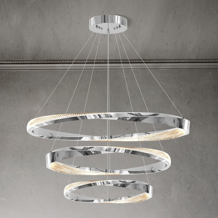 Modern Suspension Ring Chandelier