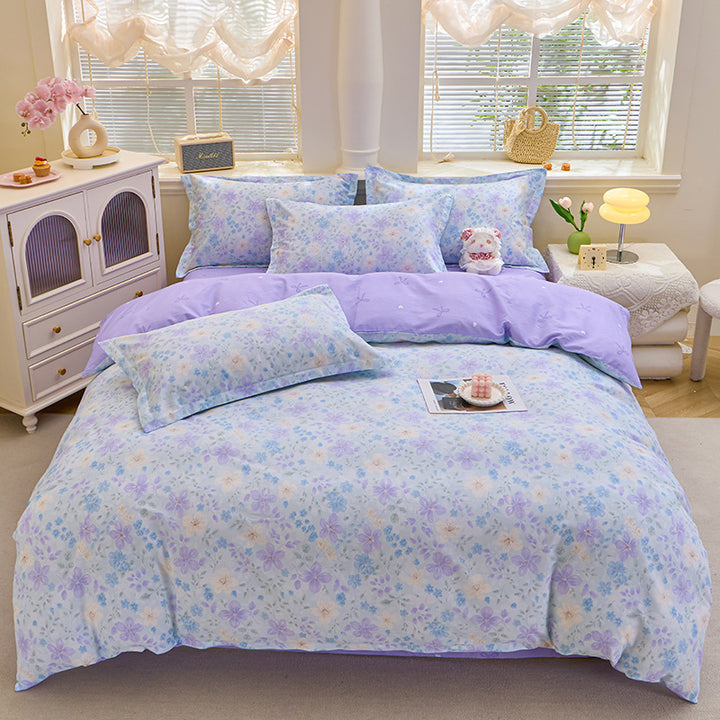 Checked Pattern Bedding Set